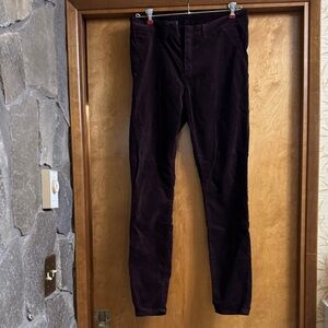 Kut from the Kloth Rich Plum velvet Pants